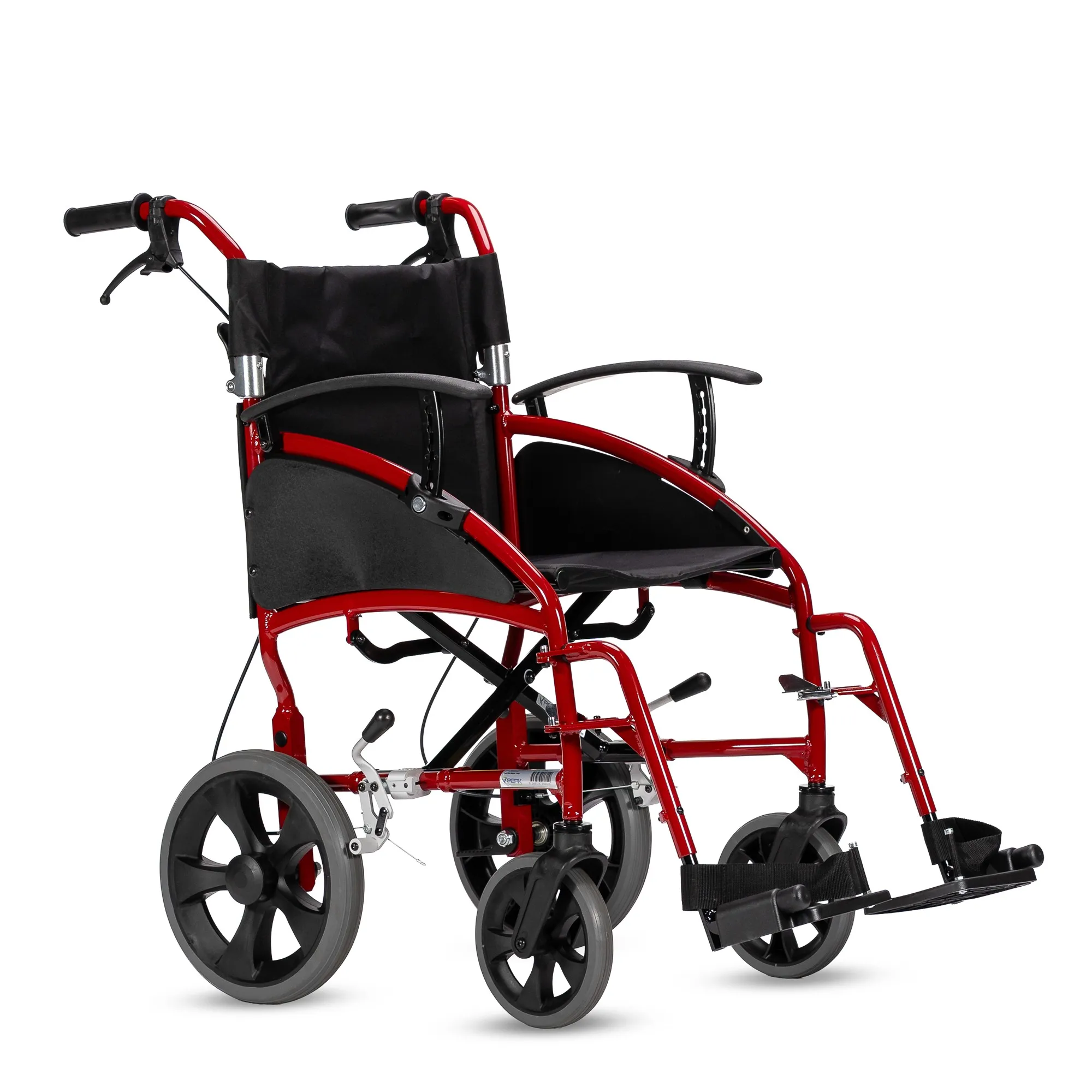 Venus Transit Wheelchair with Attendant Brakes - Apple Candy